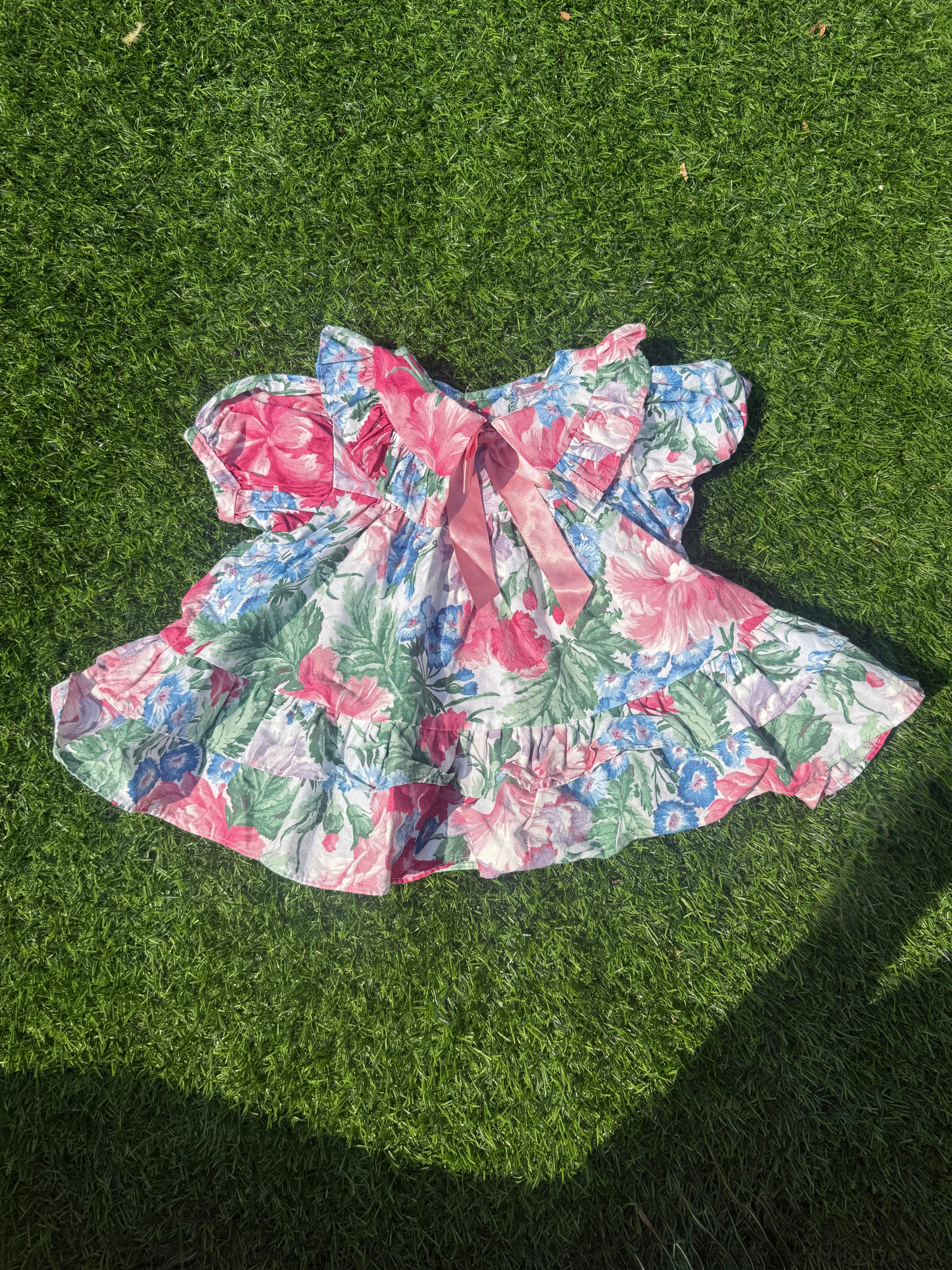Blushing Blooms Baby Dress