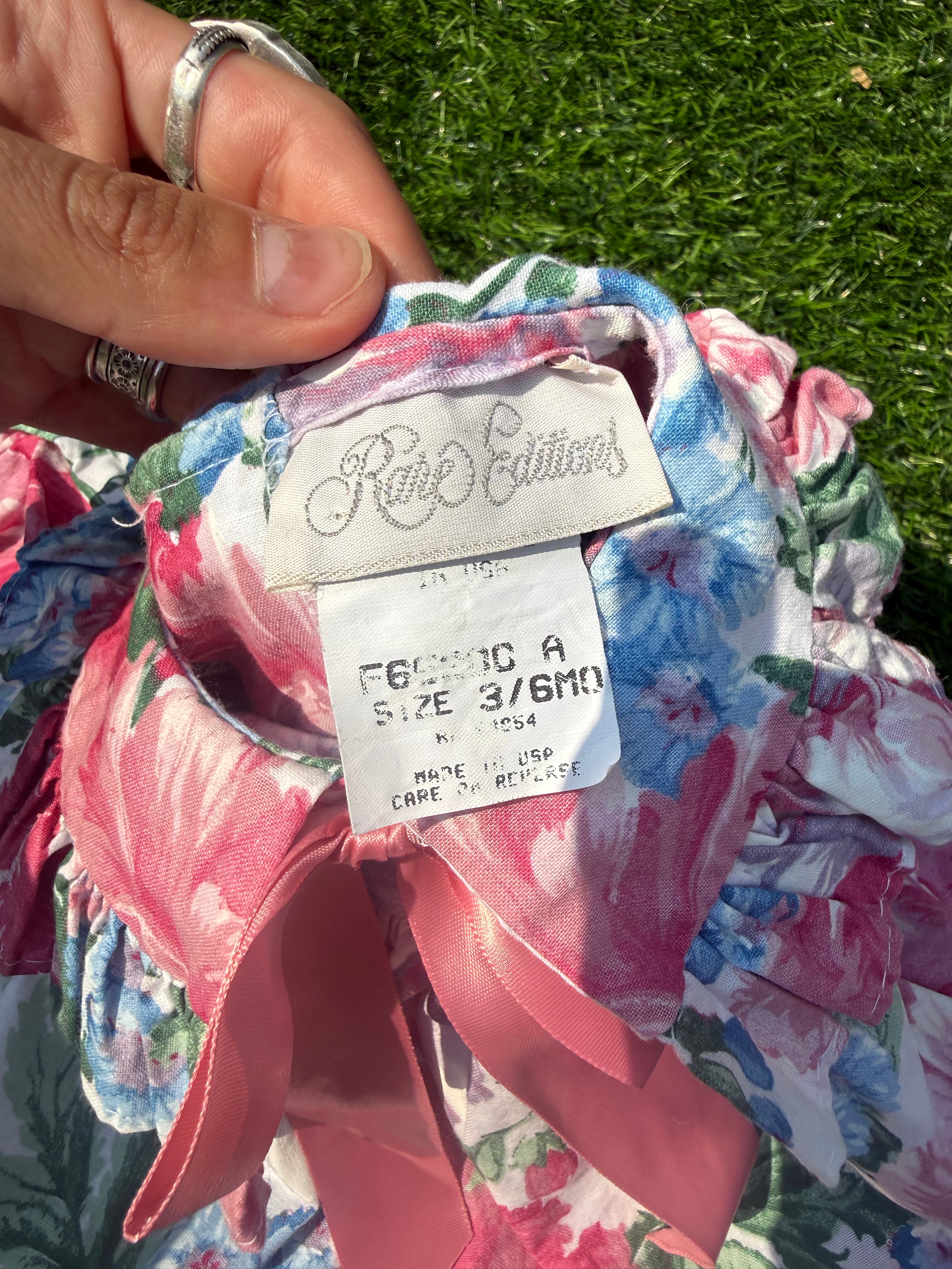Blushing Blooms Baby Dress