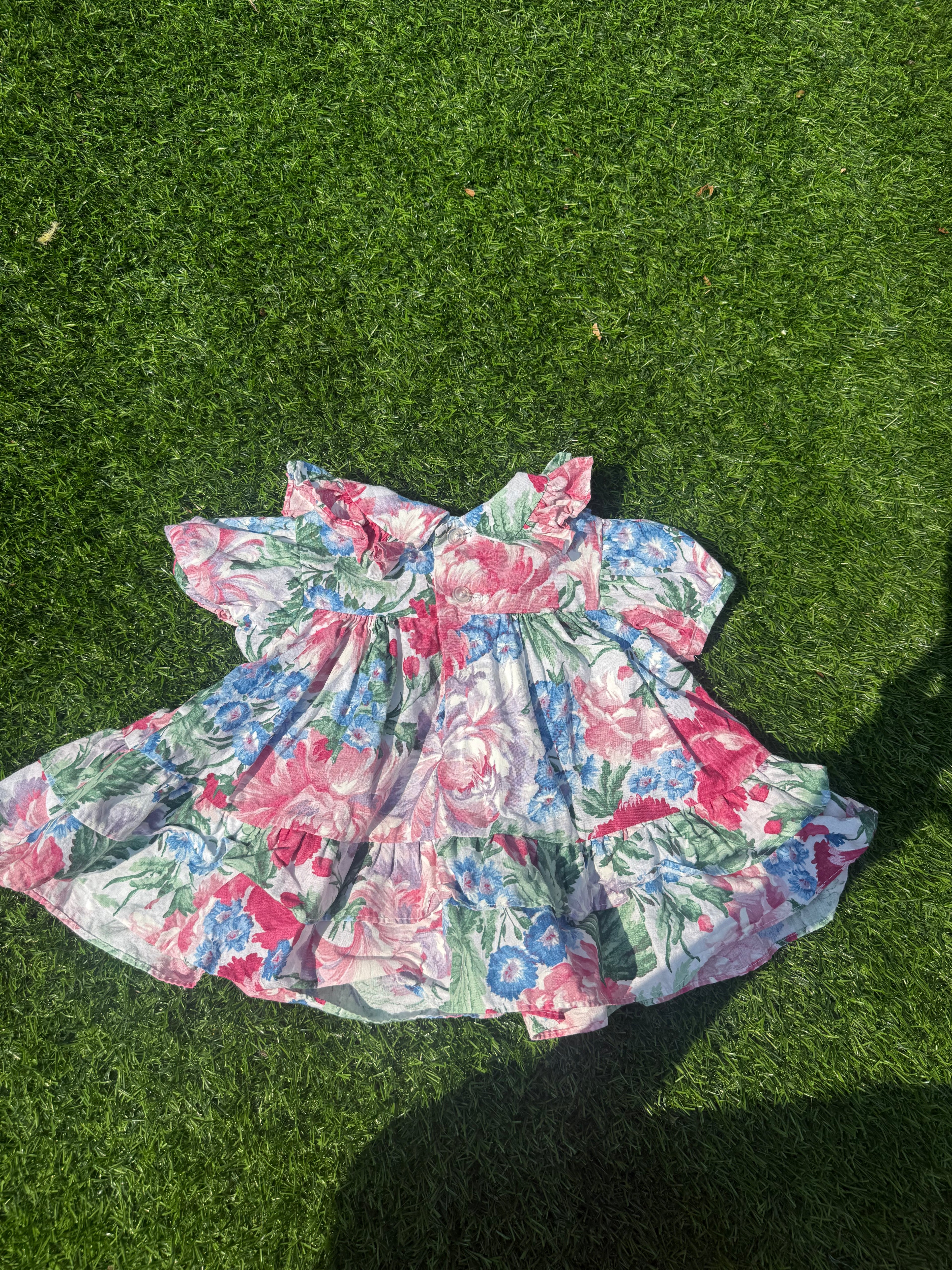 Blushing Blooms Baby Dress