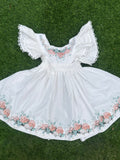 Cottage Rose Vintage Baby Apron
